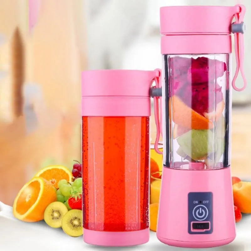 Mini Liquidificador Portátil Usb Juice Shake 6 Lâminas